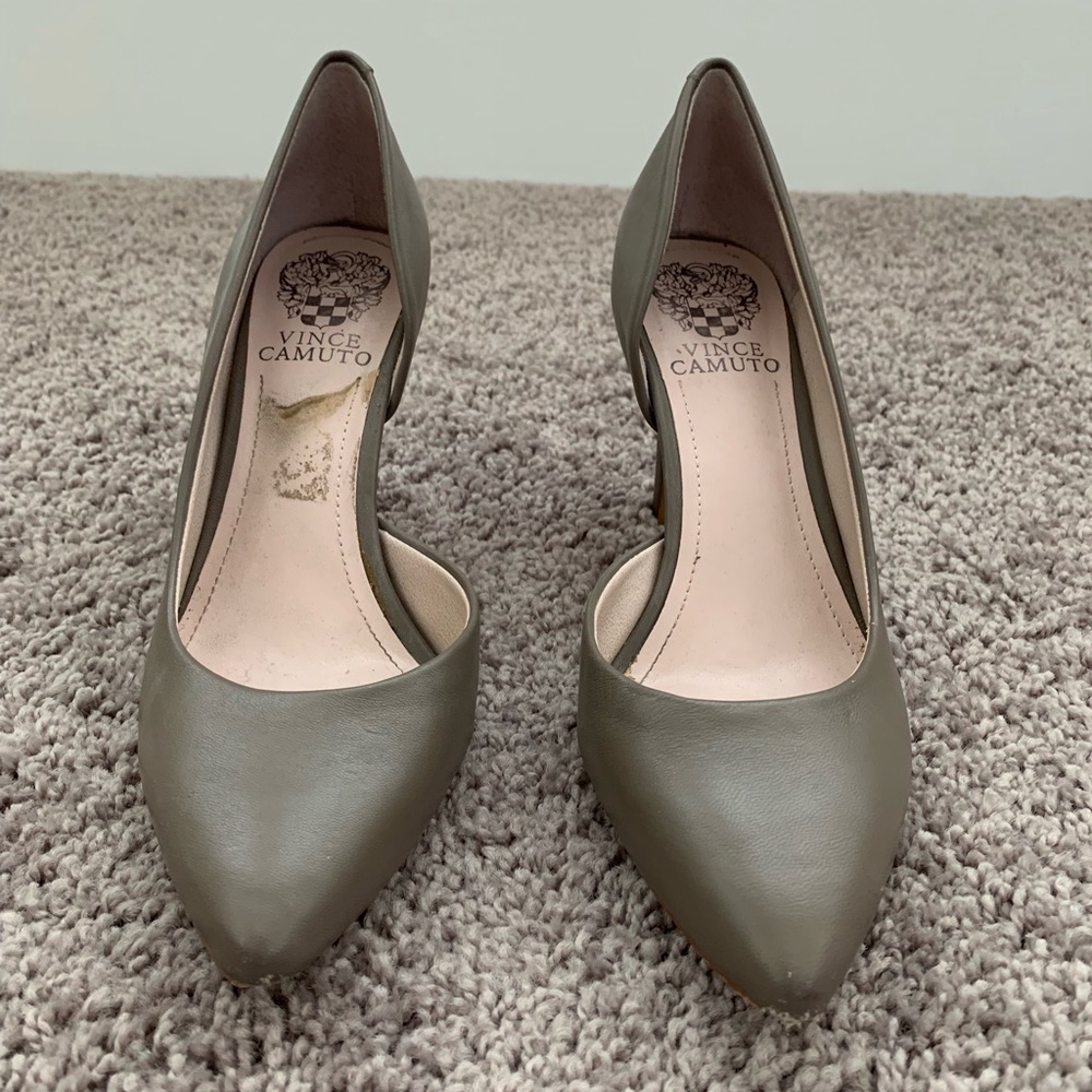 Vince Camino gray high heels
